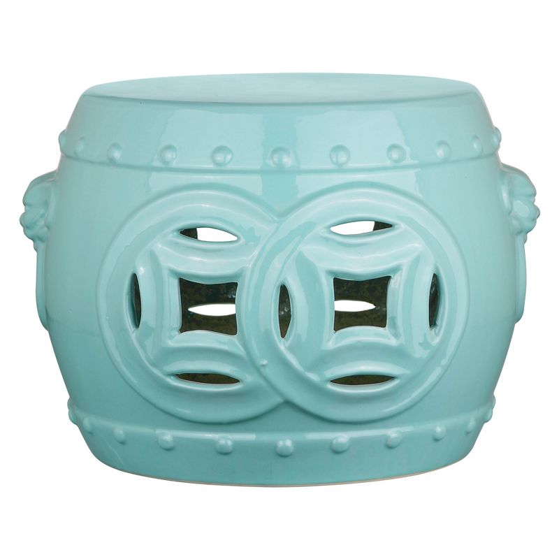 Almeria Garden Stool  - Safavieh