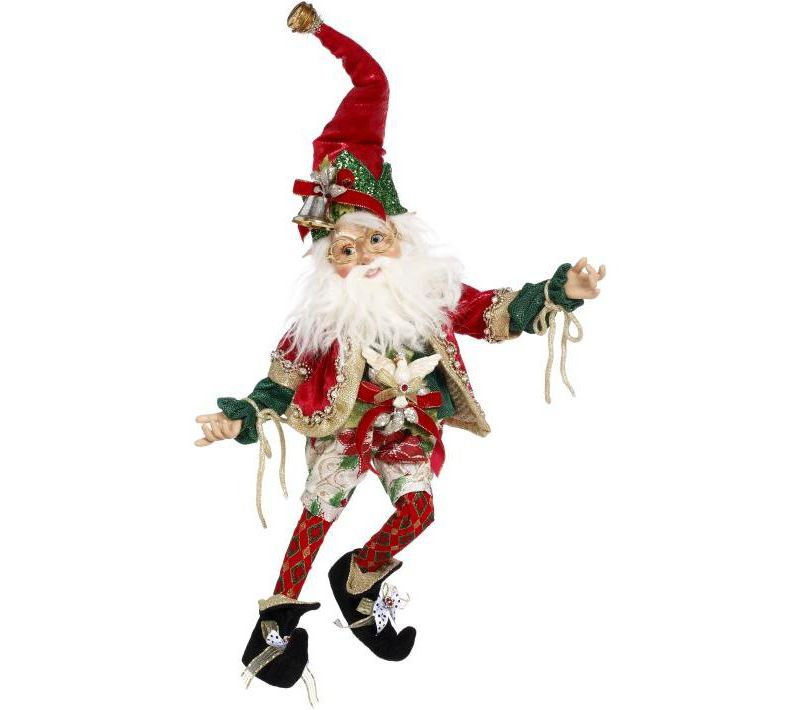 Mark Roberts Products 17" Red and White Mark Roberts North Pole Worlds Fair Christmas Elf  Figure