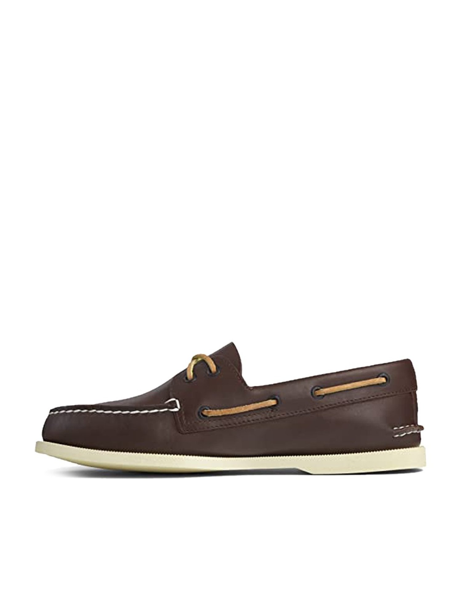 SPERRY Men's A/O Burnished Dark brown Boat Shoes