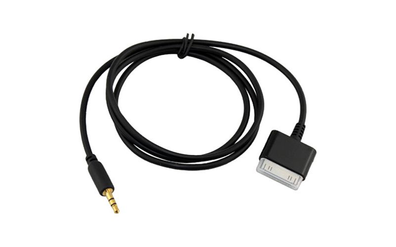 4XEM 30-Pin to 3.5mm Stereo Mini Jack Cable for iPhone/iPod/iPad