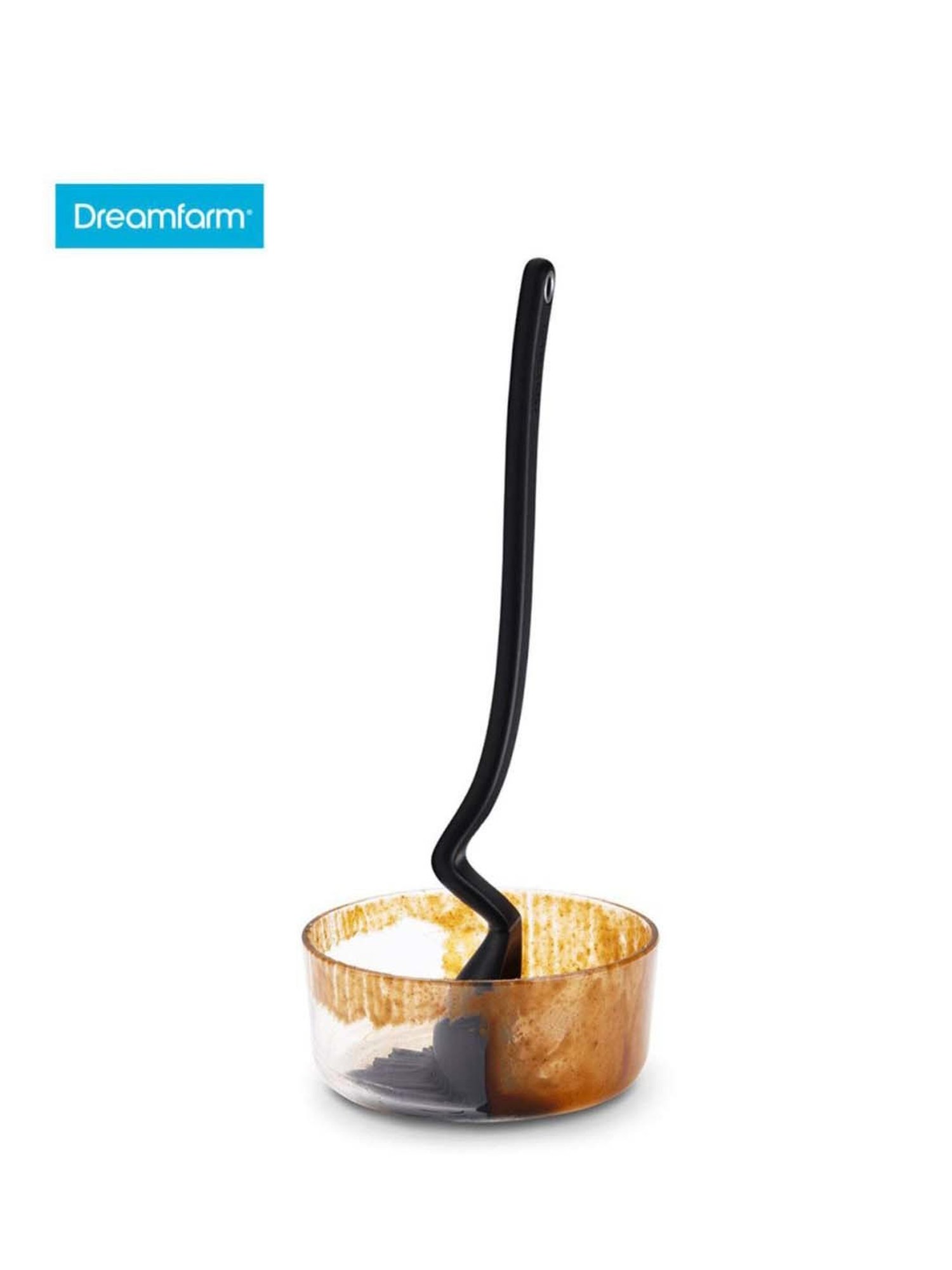 Dreamfarm Black Medium Sauce Scooping BBQ Basting Brush