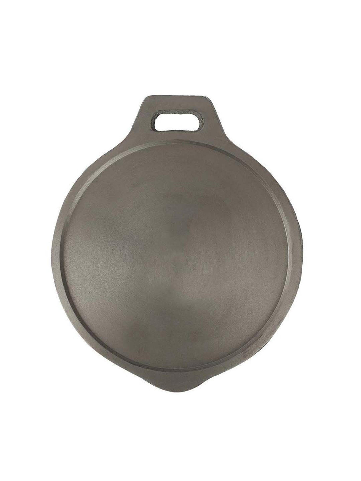 Sumeet Gold Series Pre Seasoned Cast Iron Concave Tawa for Roti 27cm 1.8kg, Gas & Induction-Friendly