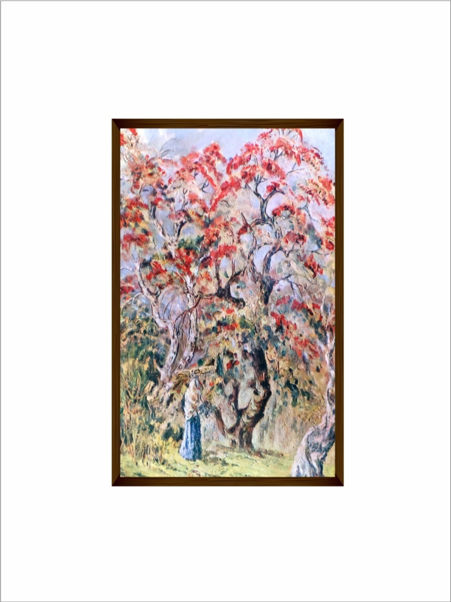 The Art House Abstract Multicolor Canvas Painting