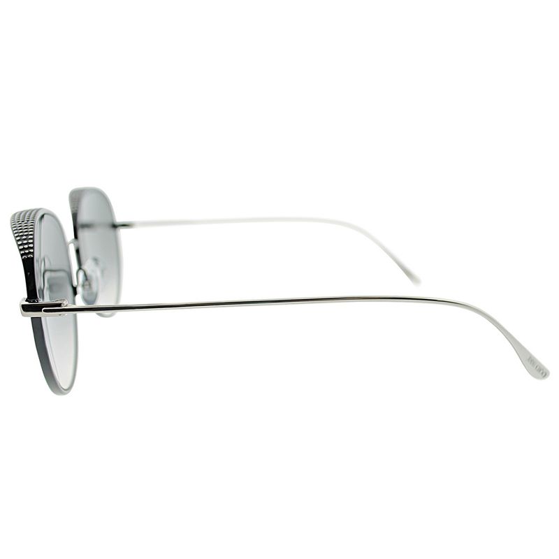 Jimmy Choo  JIN Womens Oval Sunglasses Black palladium 56mm