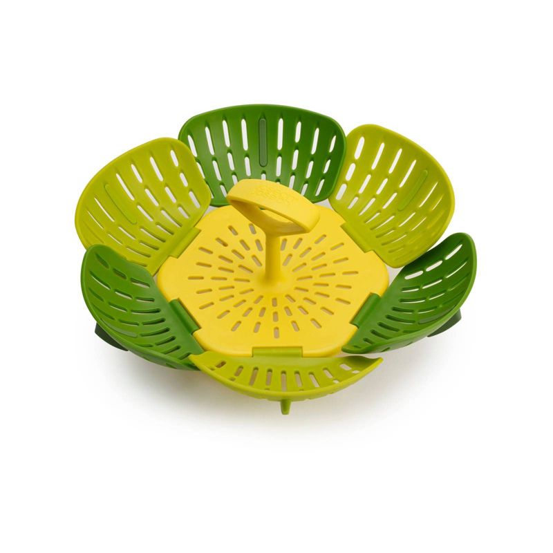 Joseph Joseph Bloom Collapsible Steamer Basket Green