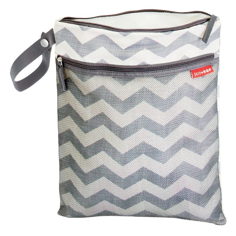 Skip Hop Grab and Go Wet/Dry Bag - Chevron