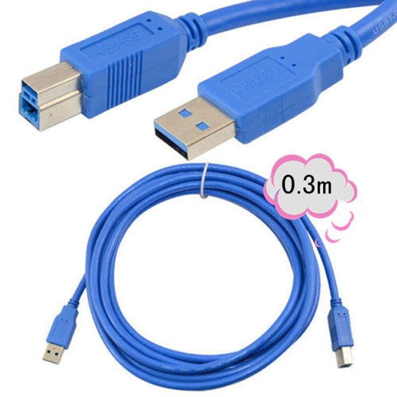 0.3M USB 3.0 Type A-B Male Printer Wire Cable 1FT Cord