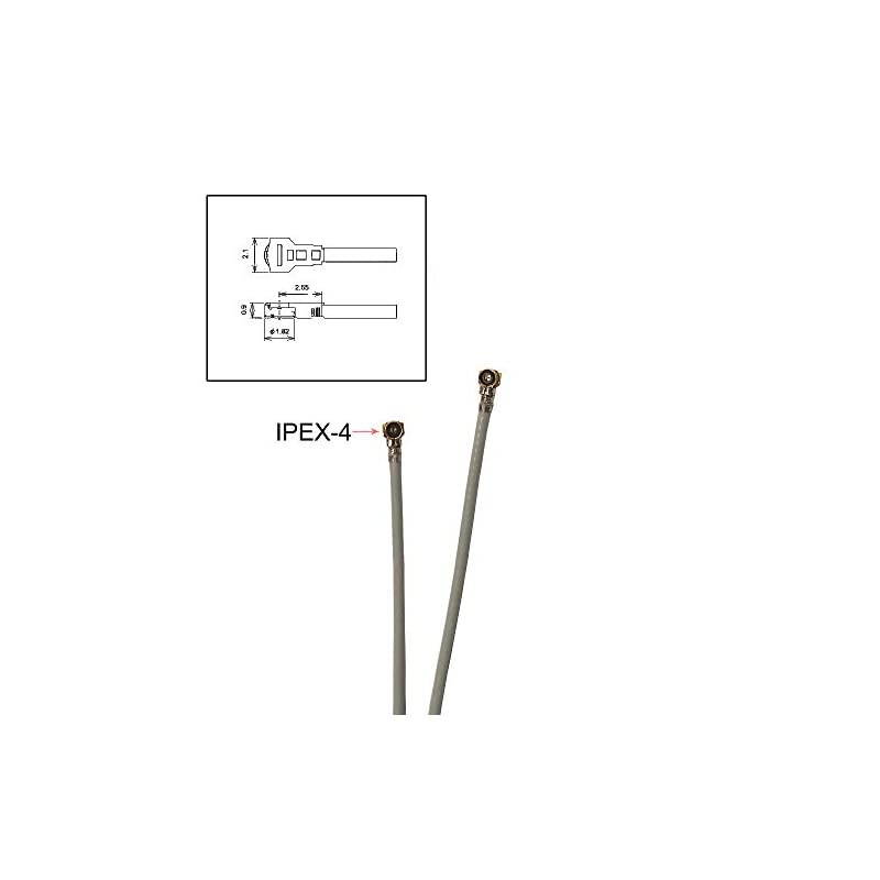 Pair of 53cm2086in Mhf4 IPEX4 245g WiFi NGFF M2 ntennas use for C 7260 7265 8260 Ngff Card