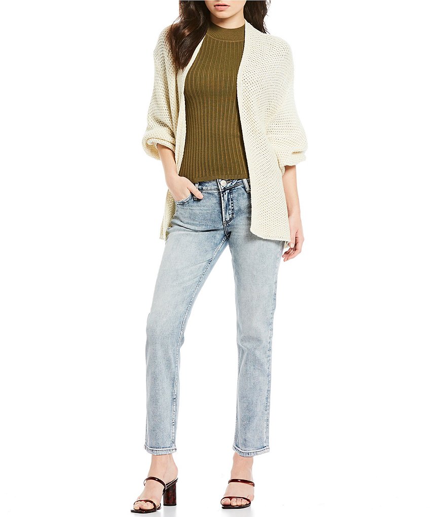 Silver Jeans Co. Elyse Slim Mid Rise Jeans