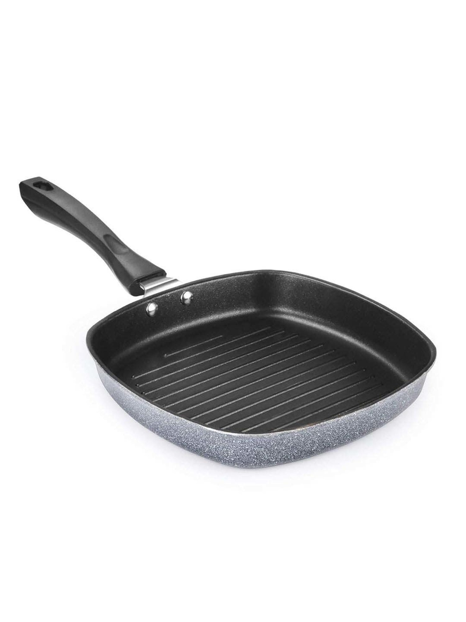 Urban Chef Black Cast Iron Die Cast Grill Pan