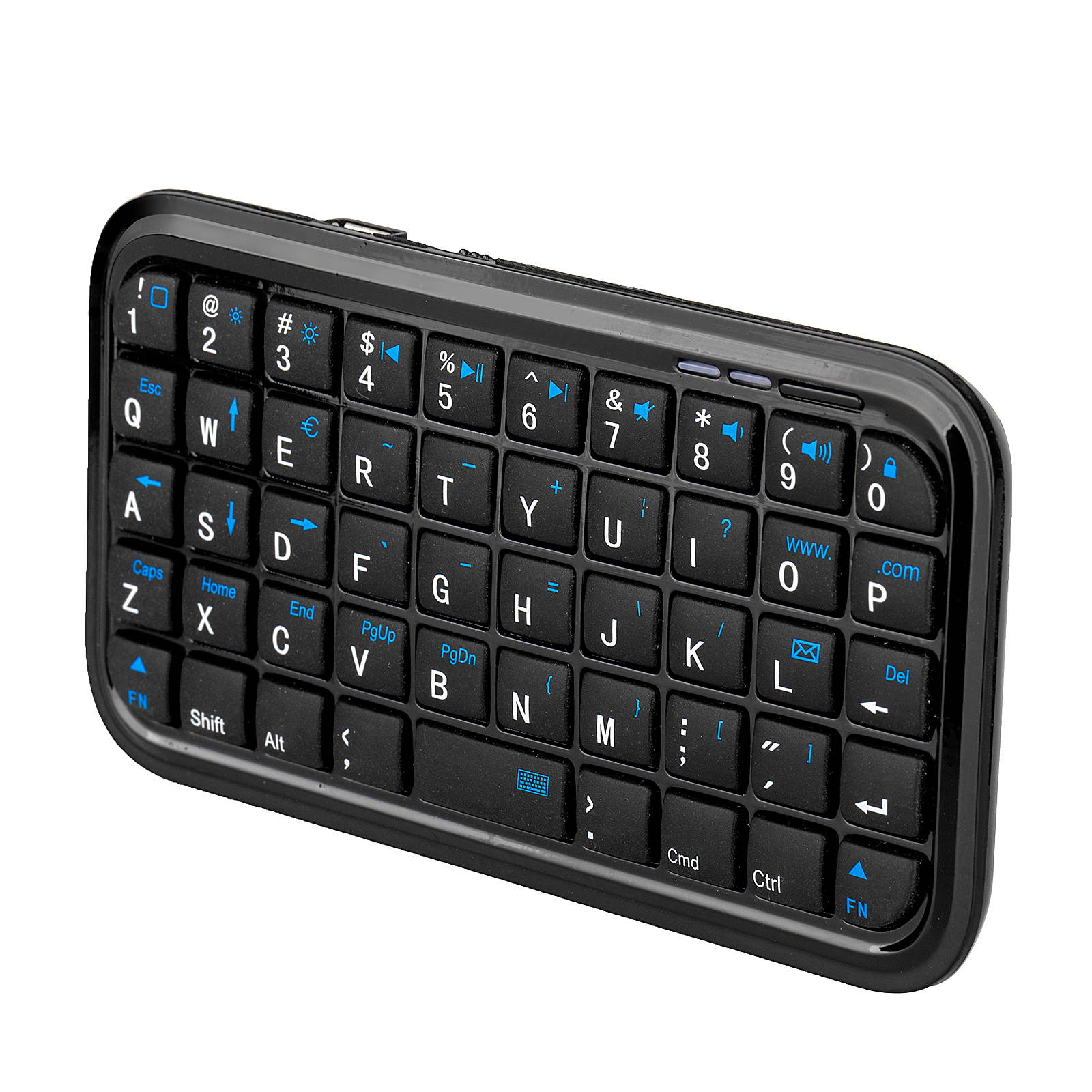 Mini Bluetooth Wireless Keyboard Portable Slim Rechargable Keypad