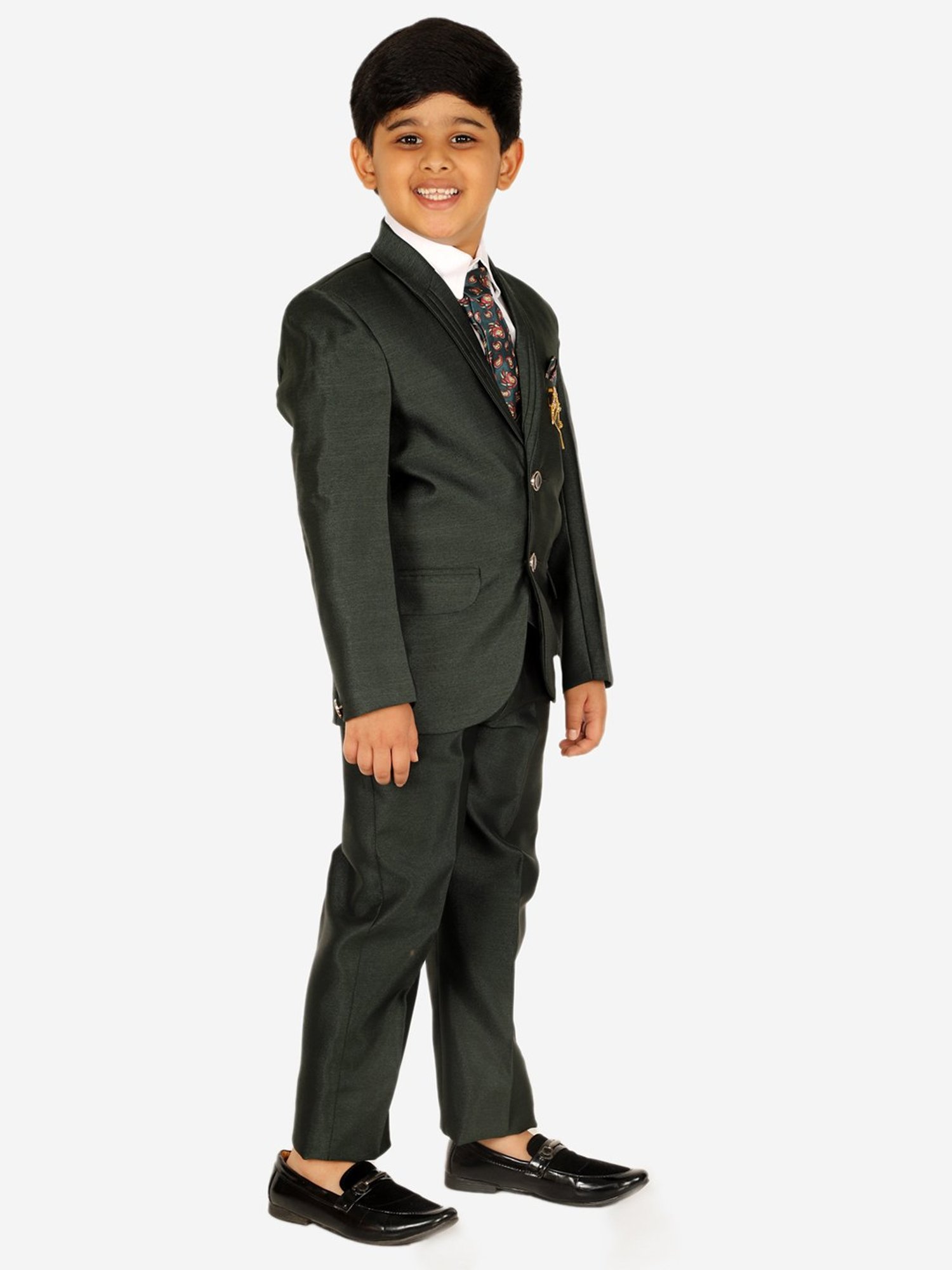 Blue Giraffe Kids Black & Pink Regular Fit Shirt Set