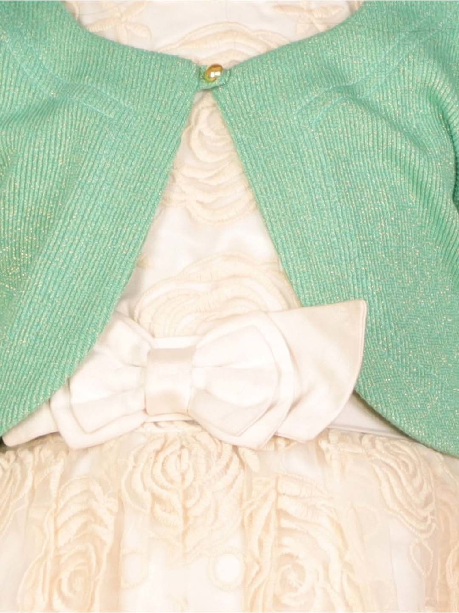 KidsDew Green Regular Fit Shrug