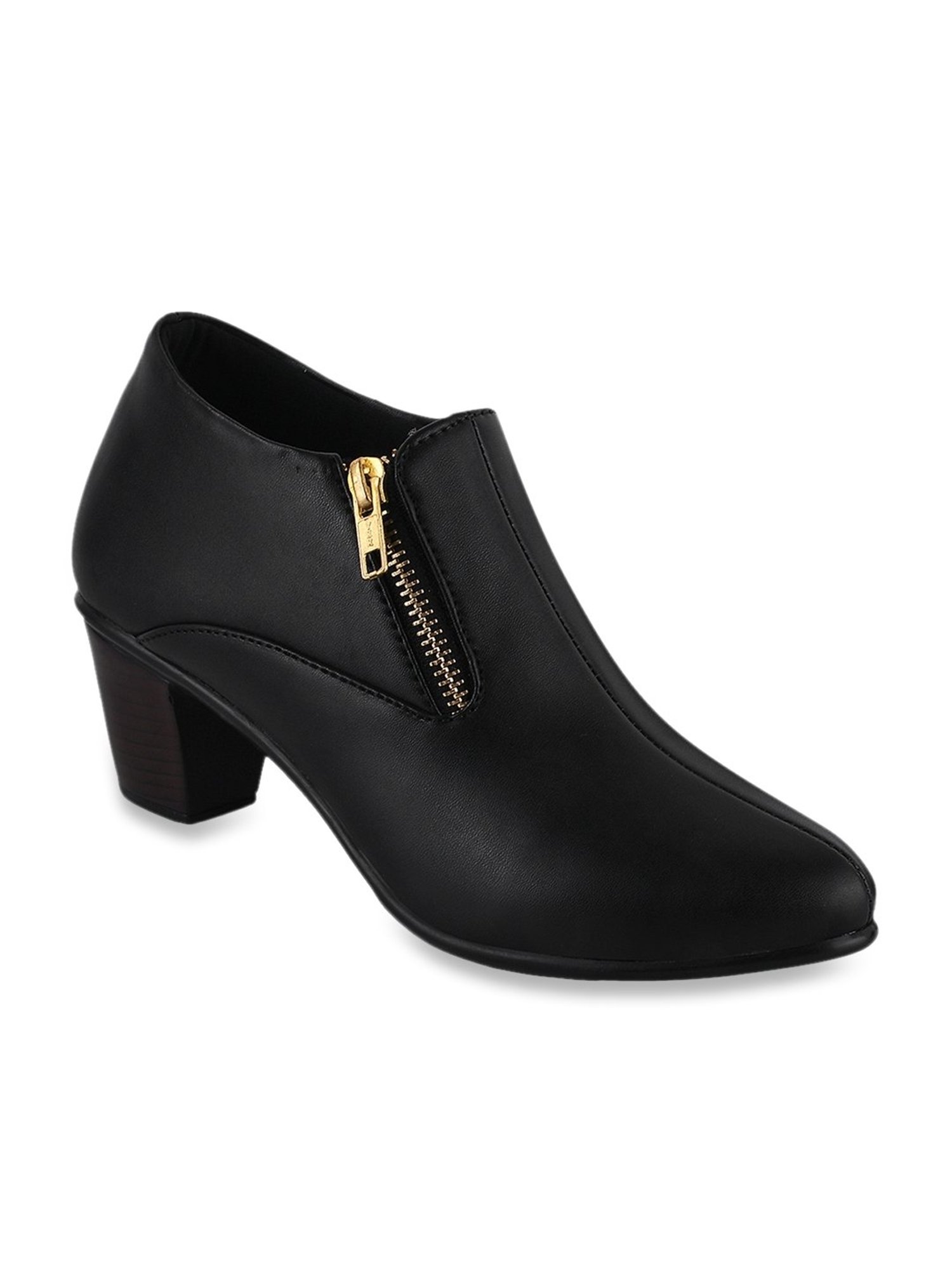 The White Pole Women's Black Casual Boots