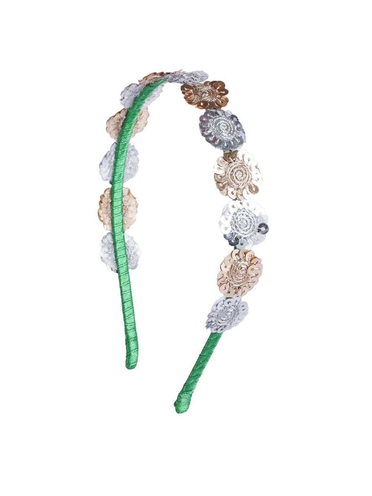 Choko Multicolour Embroidered Hair Band