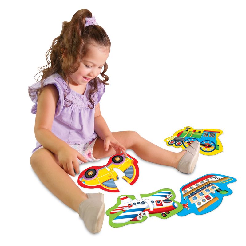 The Learning Journey My First Shaped Puzzle Things That Go 4 two piece puzzles