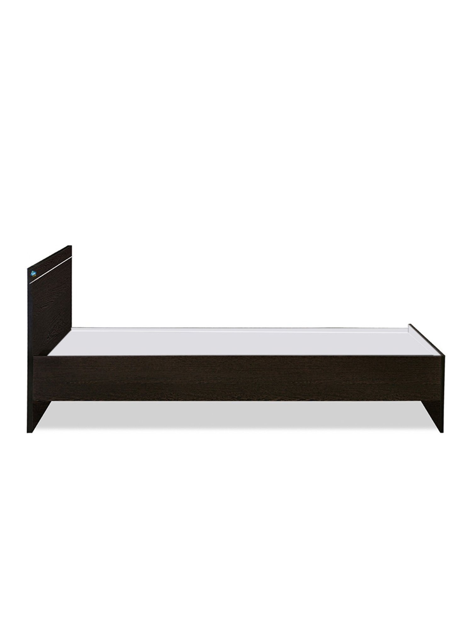 Delite Kom Jazz Flowery Wenge Engineered Wood Single Bed