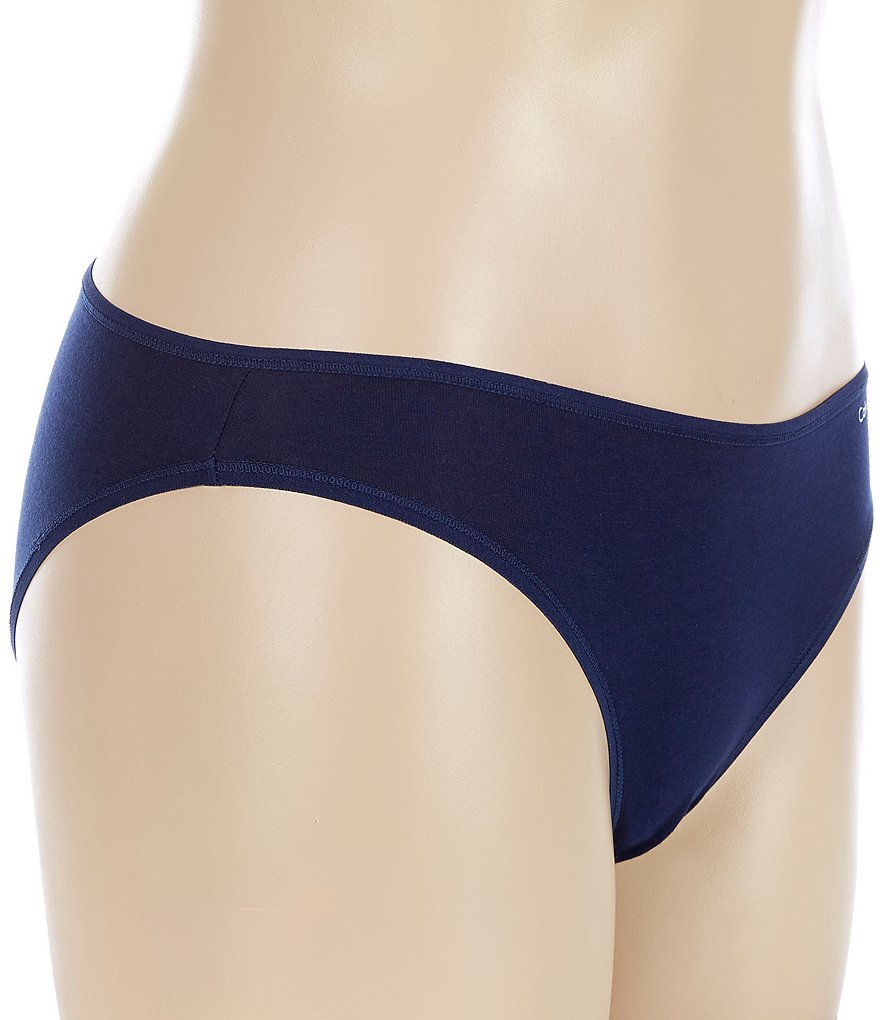 Calvin Klein Form Cotton Elastic Waistband Low Rise Bikini Panty