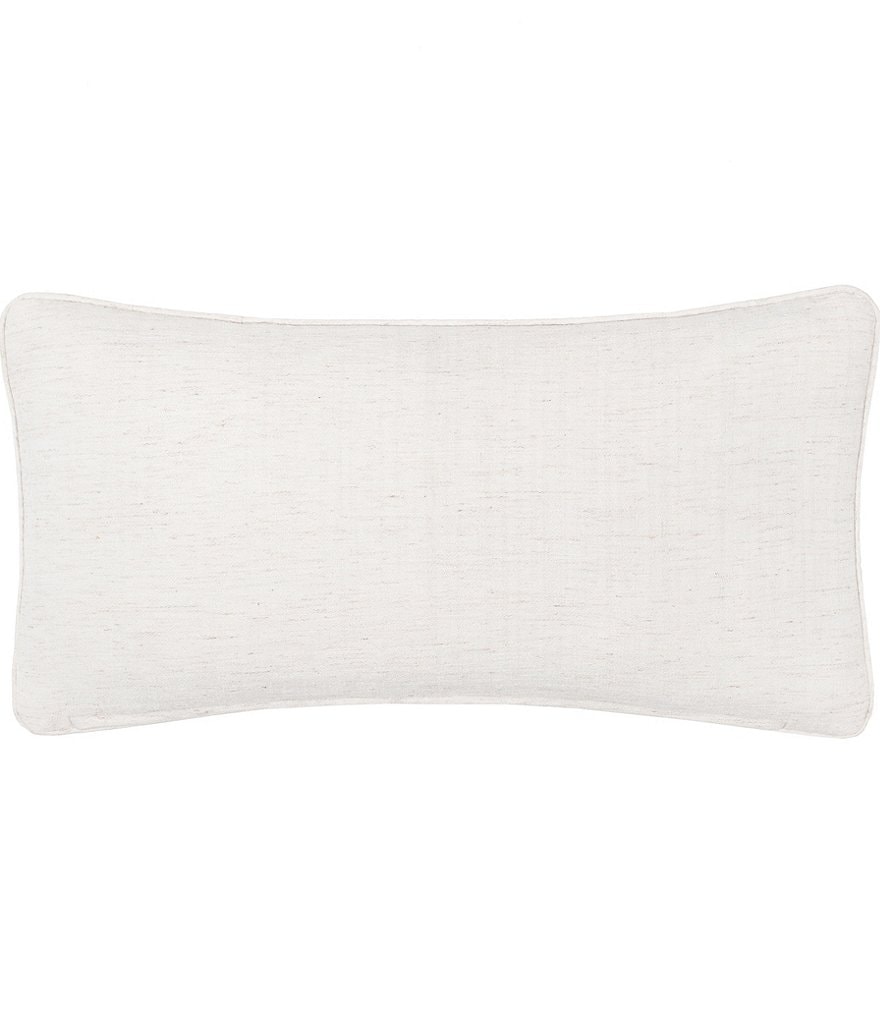 Rose Tree Savoy Embroidered Rectangular Pillow