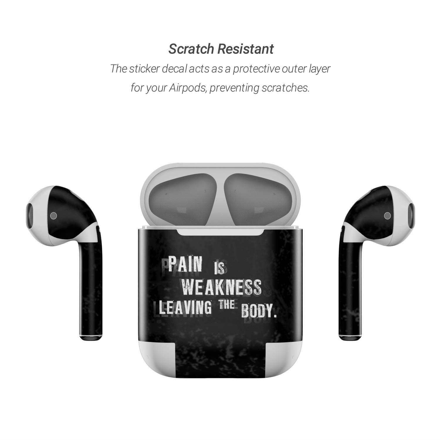 Skin Decals for Apple AirPods - Pain - Sticker Wrap
