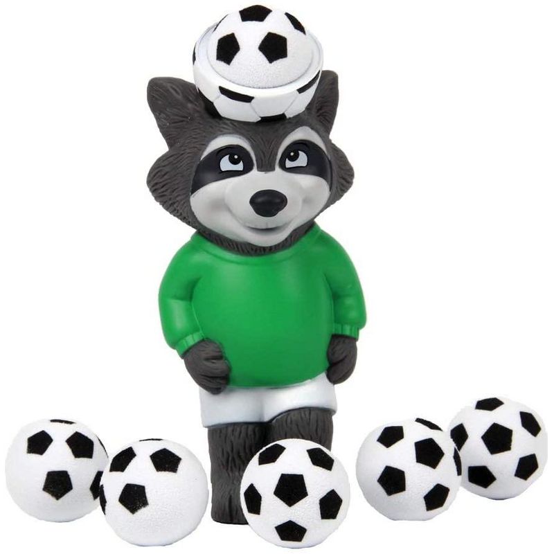 Hog Wild Sports Soccer Raccoon Popper Toy, Shoots Foam Balls!