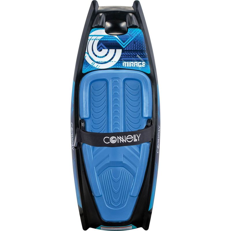 CWB Mirage Heavy Duty Soft Top Water Sports 52" Kneeboard w/ Handle Hook, Blue