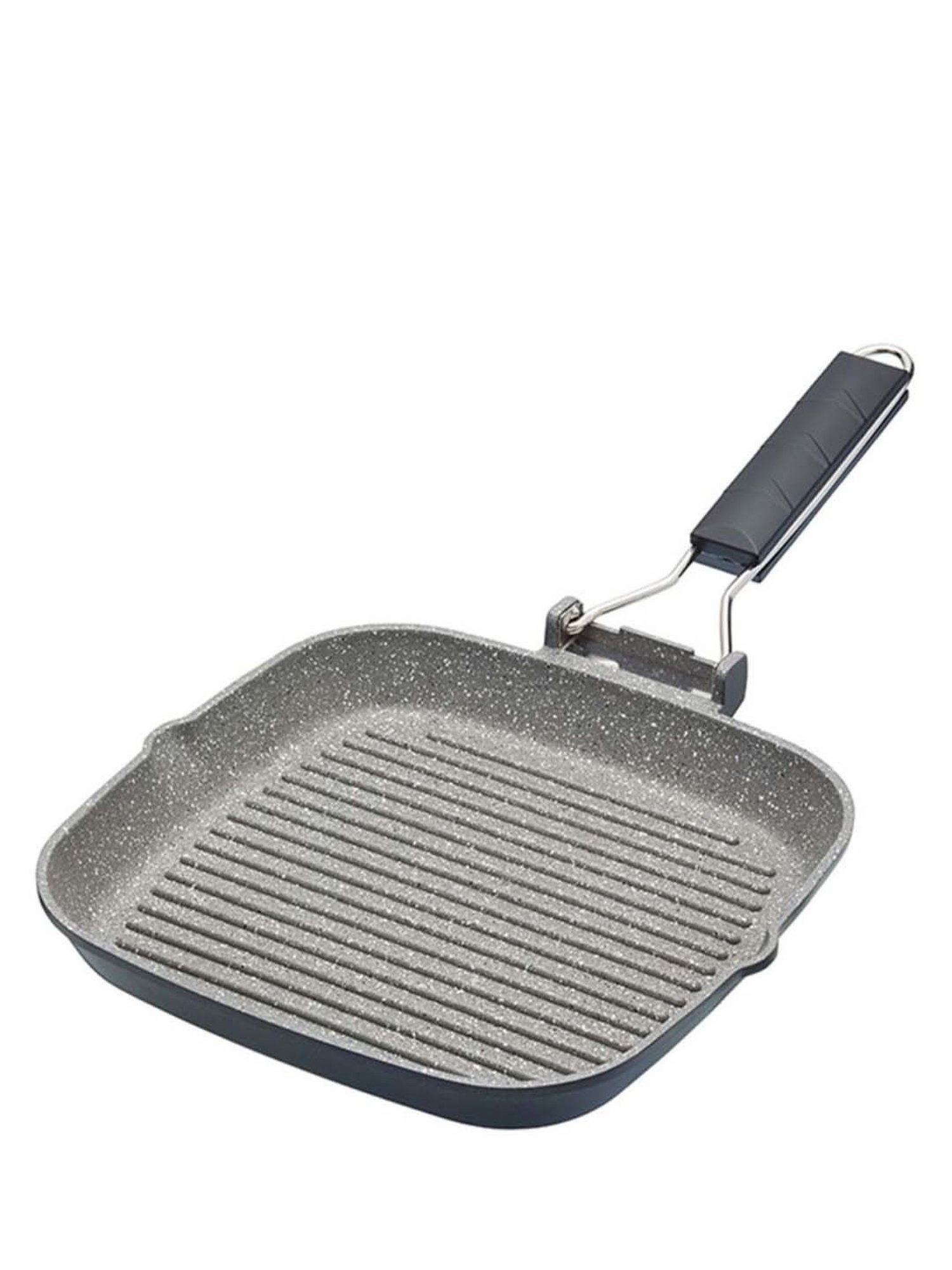 MasterClass Grey Medium Aluminium Grill Pan - 20 cm