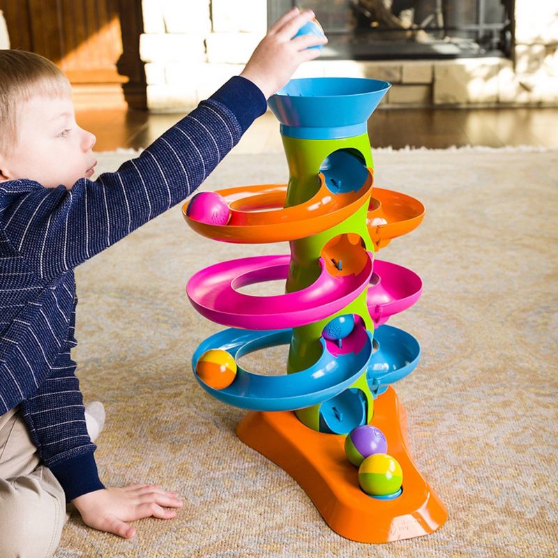 Fat Brain RollAgain Tower Toy