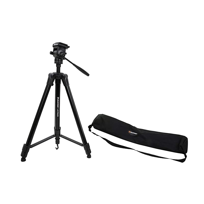 Ultima Pan Tilt Head Tripod Excellent Choice for a Spotting Scope Binocular or Camera 93612