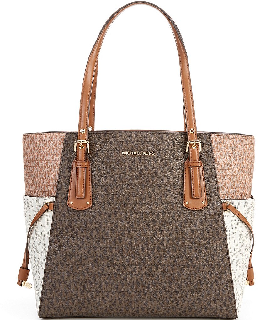 Michael Kors Signature Voyager East West Tote Bag