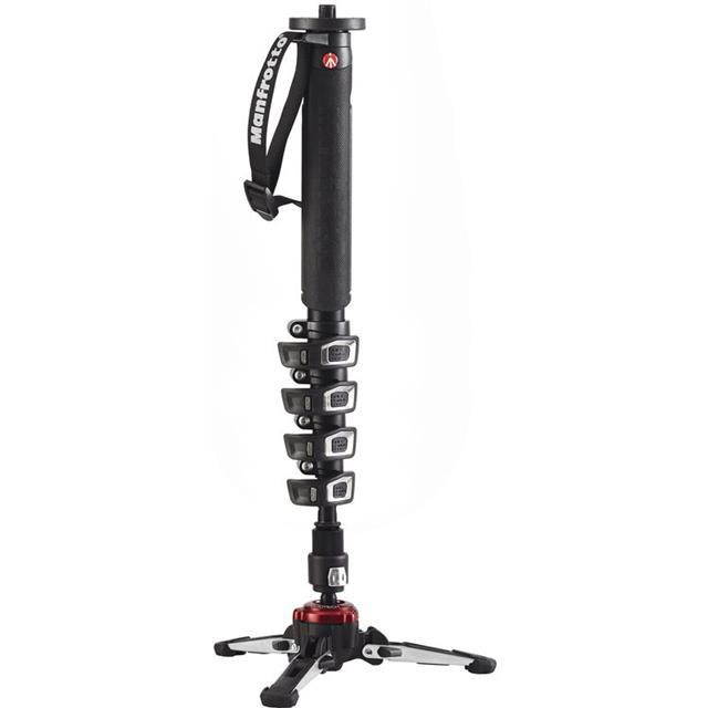 Manfrotto XPRO Monopod+ Aluminum Video Monopod, 5 Section #MVMXPROA5US