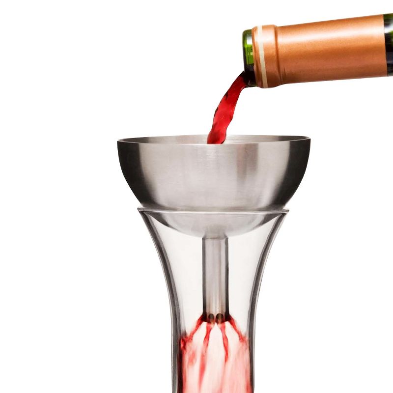 Houdini Decanter with Wine Shower