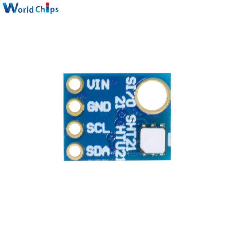 Si7021 GY-21 Module Industrial Humidity Sensor I2C IIC Interface Module For Arduino Low Power CMOS IC Module High Precision