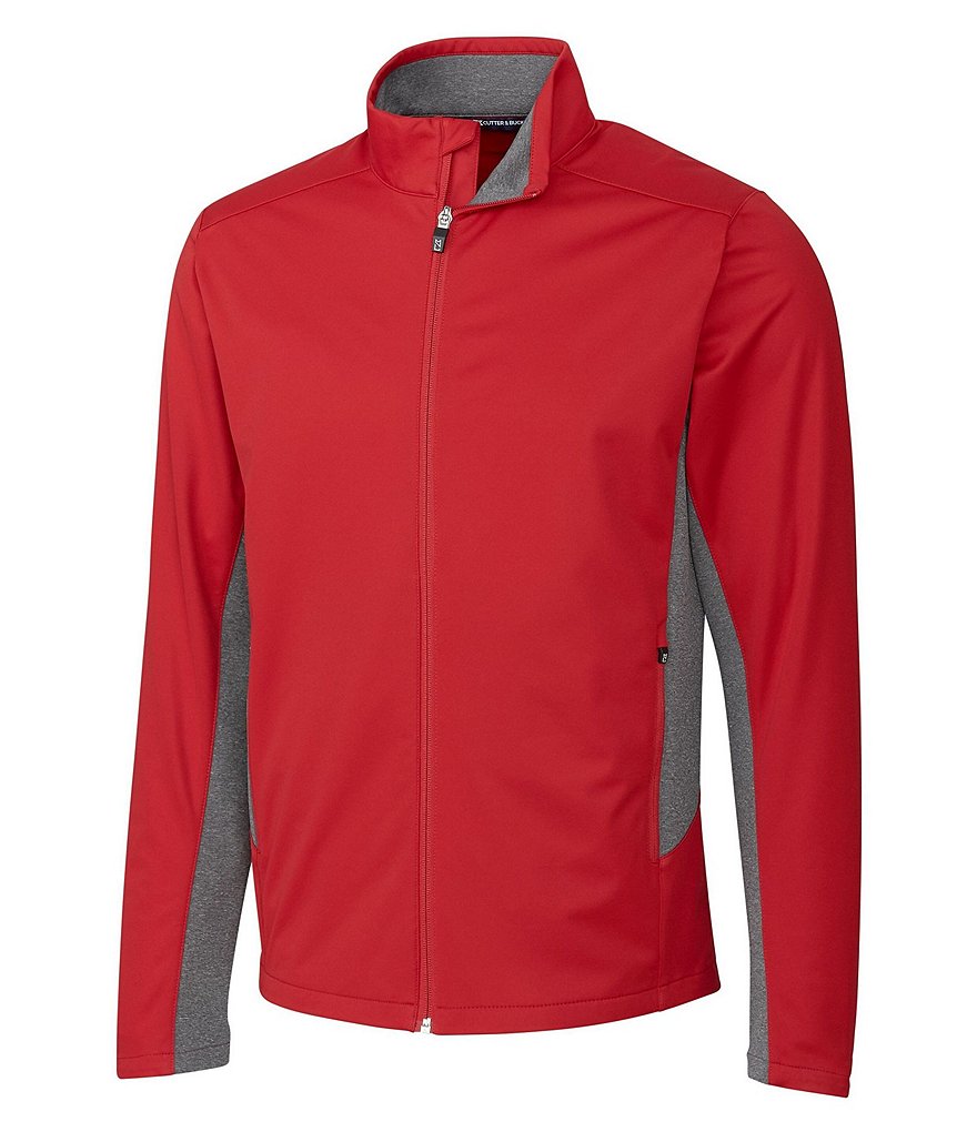 Cutter & Buck Navigate Softshell Long-Sleeve Full-Zip Jacket