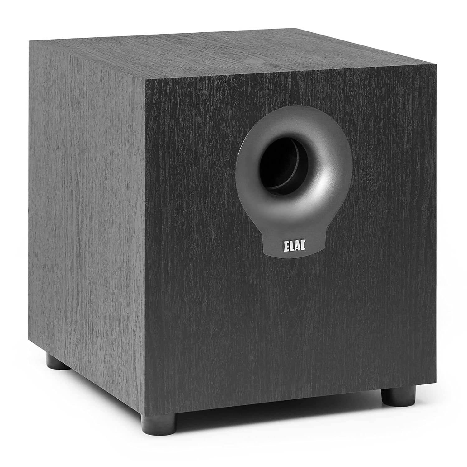 ELAC Debut 2.0 DS10.2 200 Watt Powered Subwoofer, Black