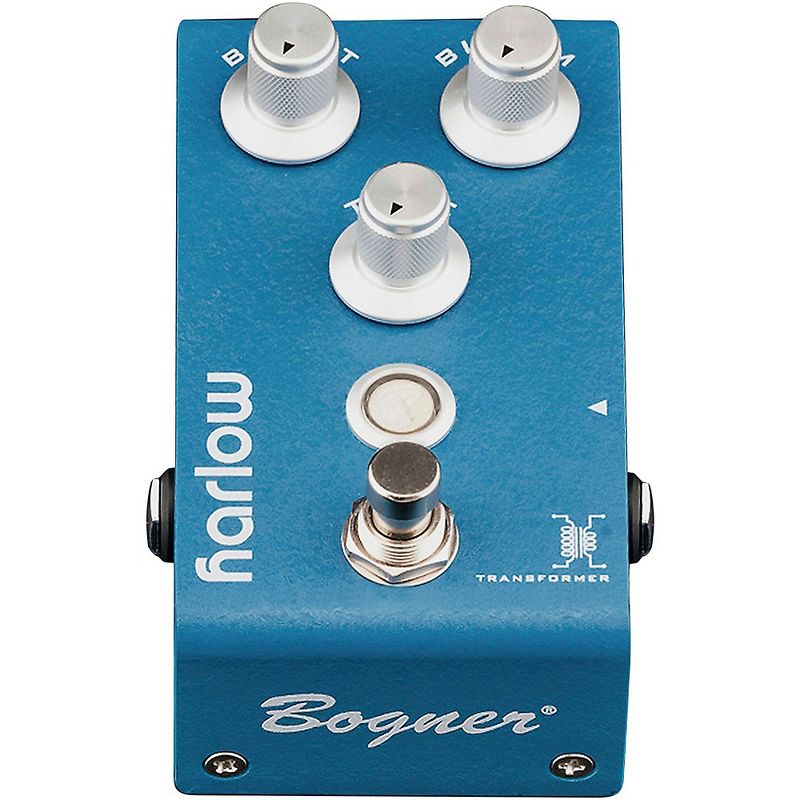 Bogner Harlow V2 BOOST + BLOOM With Transformer Guitar Effects Pedal Blue