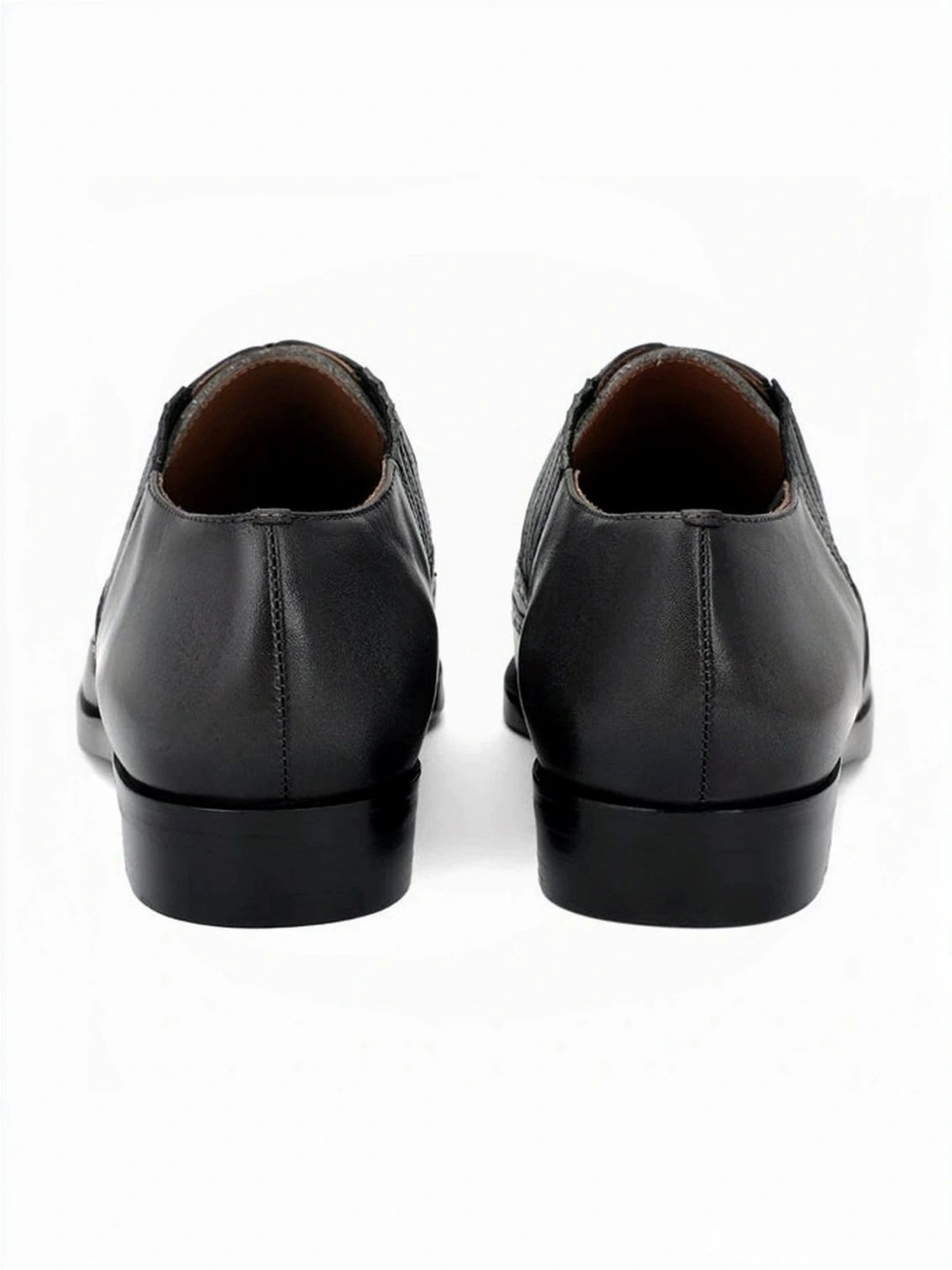 Saint G Men's Vincenzo Grey Brogue Shoes