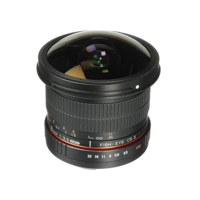 Samyang 8mm f/3.5 HD Fisheye Lens for Nikon #SYHD8M-N