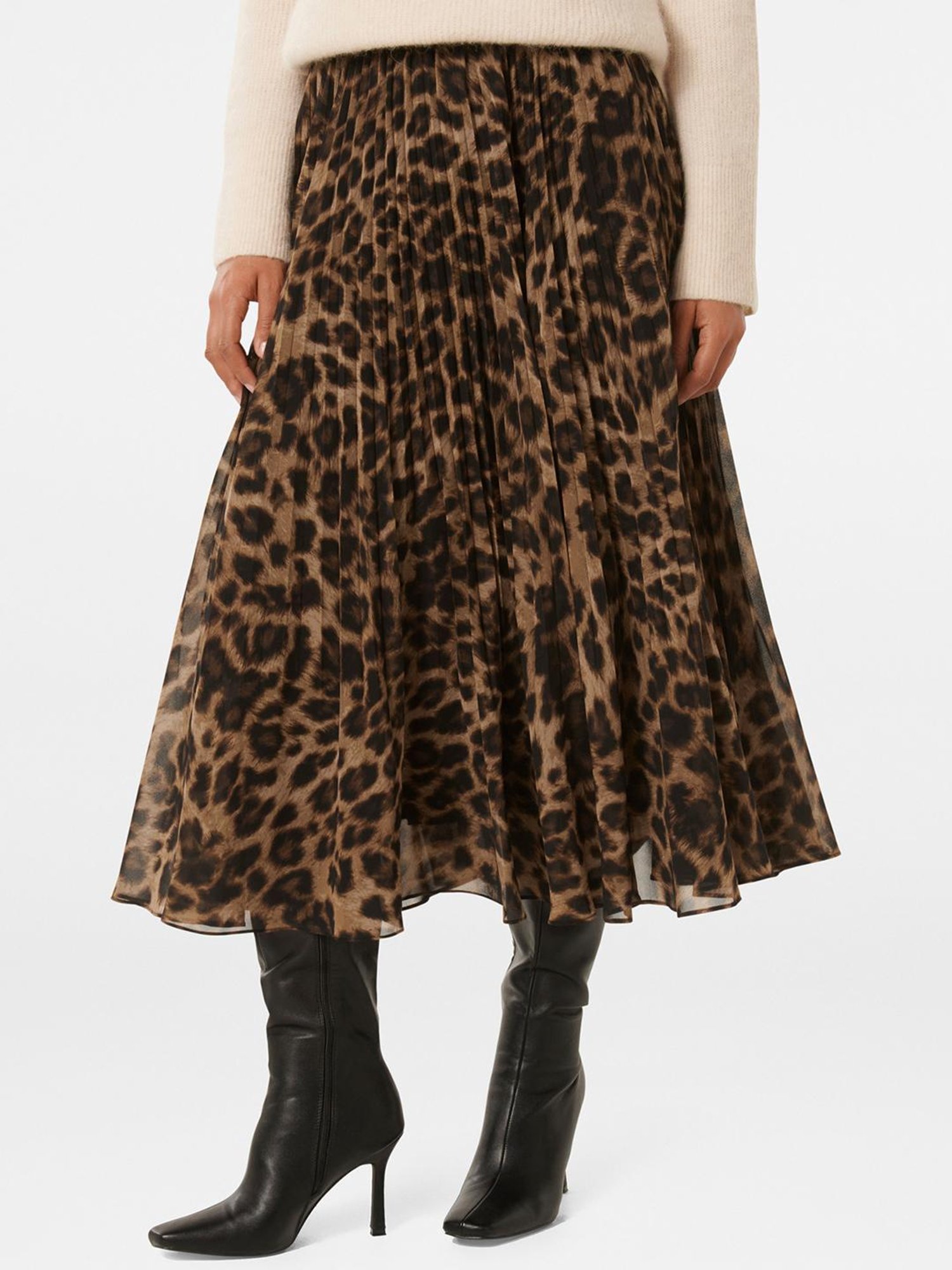 Forever New Aurora Pleated Skirt