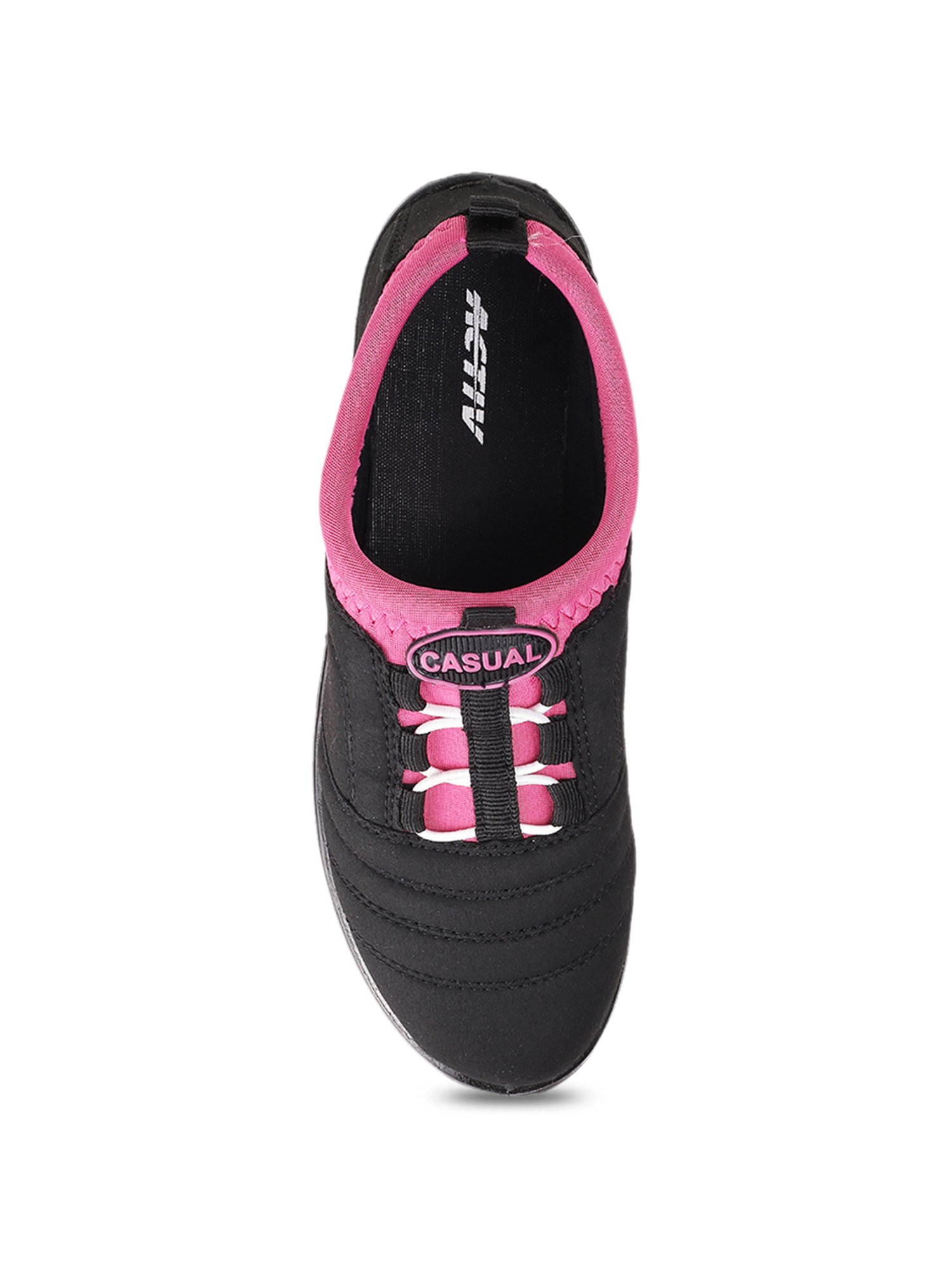 Active by Walkway Women's Black Walking Shoes