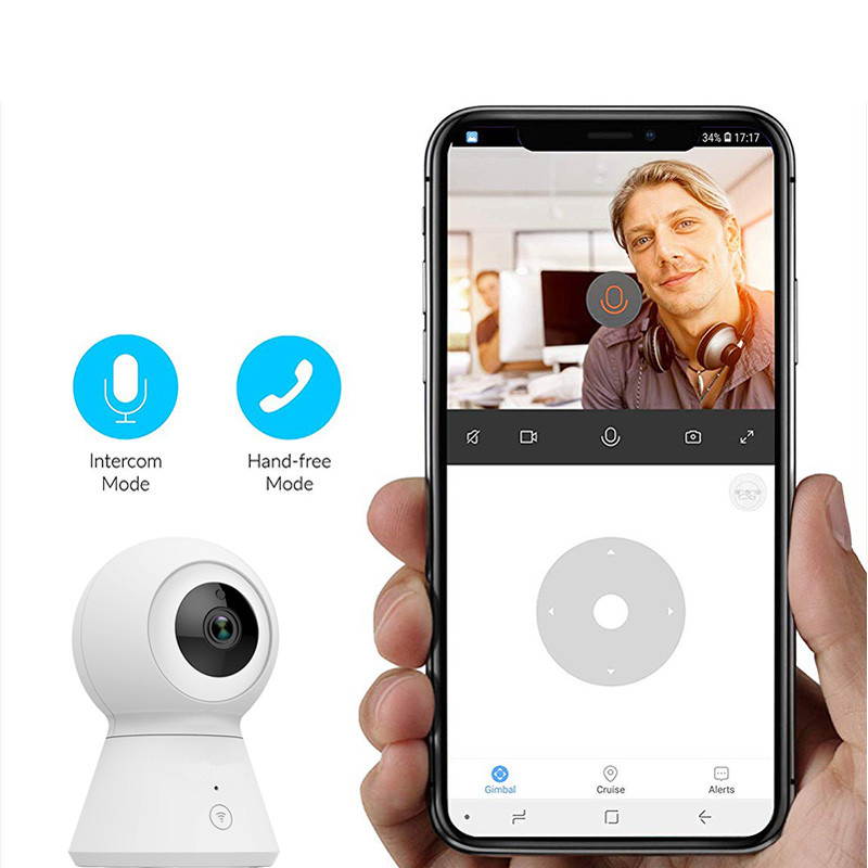 YI IOT Smart IP Camera 1080p Pan/Zoom Wifi Camera Auto Tracking Wireless Home Security CCTV Surveillance Baby Monitor