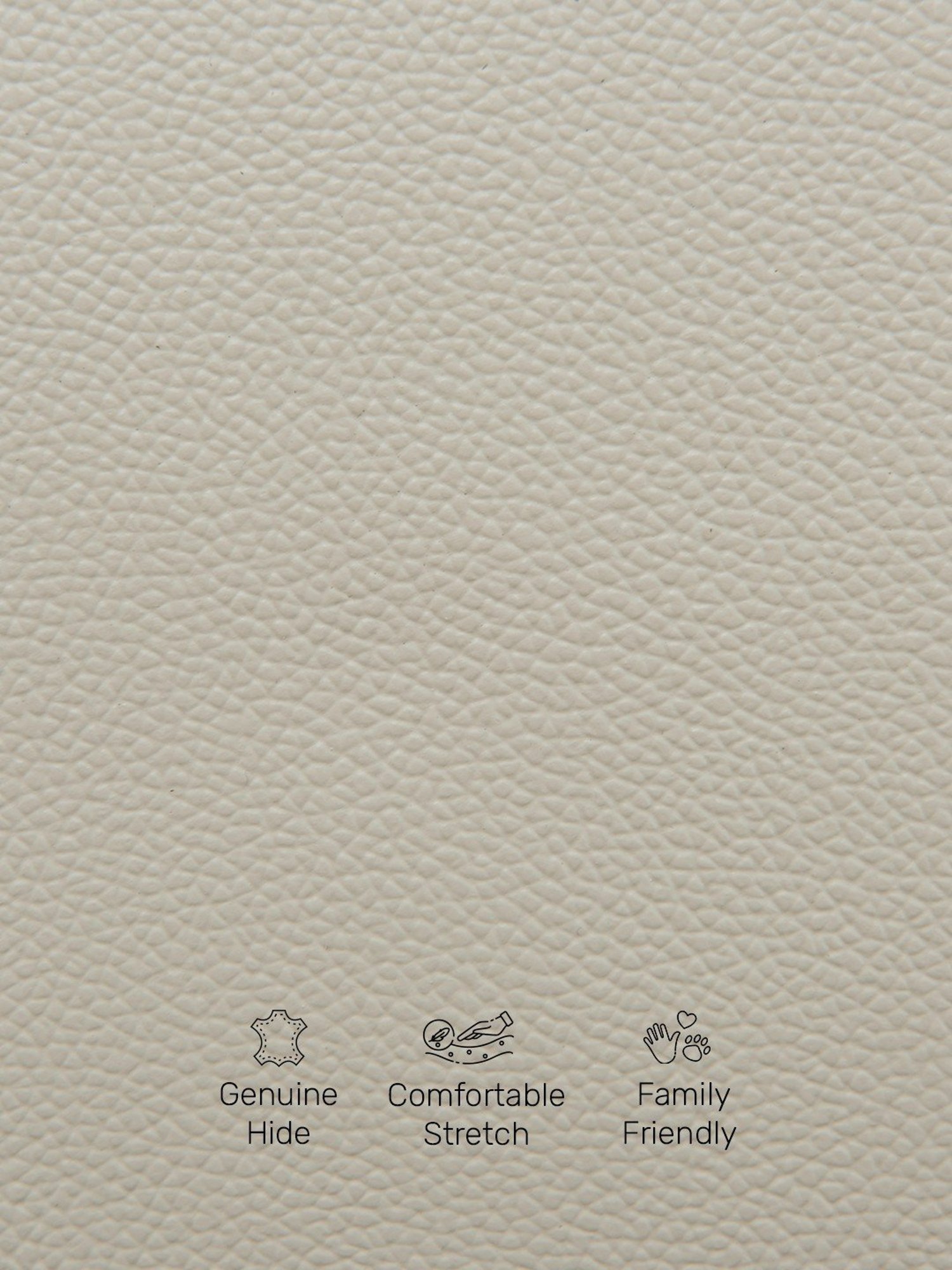 Durian Philly Mushroom Beige Leather 1 Seater Sofa