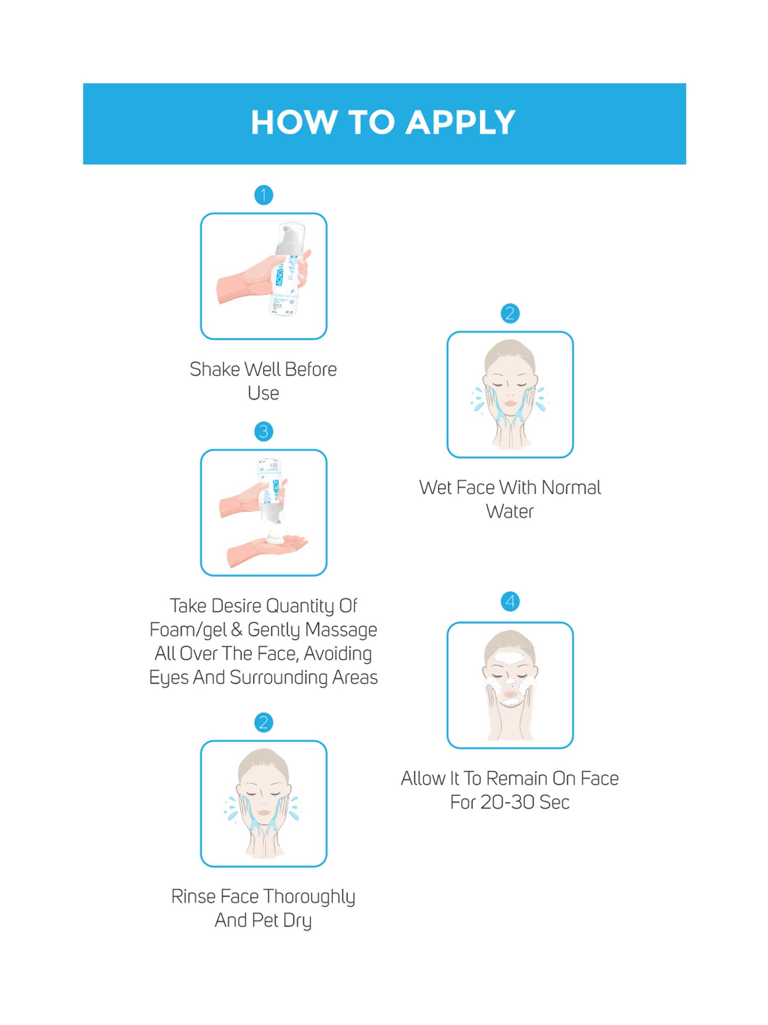 Vegetal Acnoklin-Rs Gel Face Wash - 50 gm