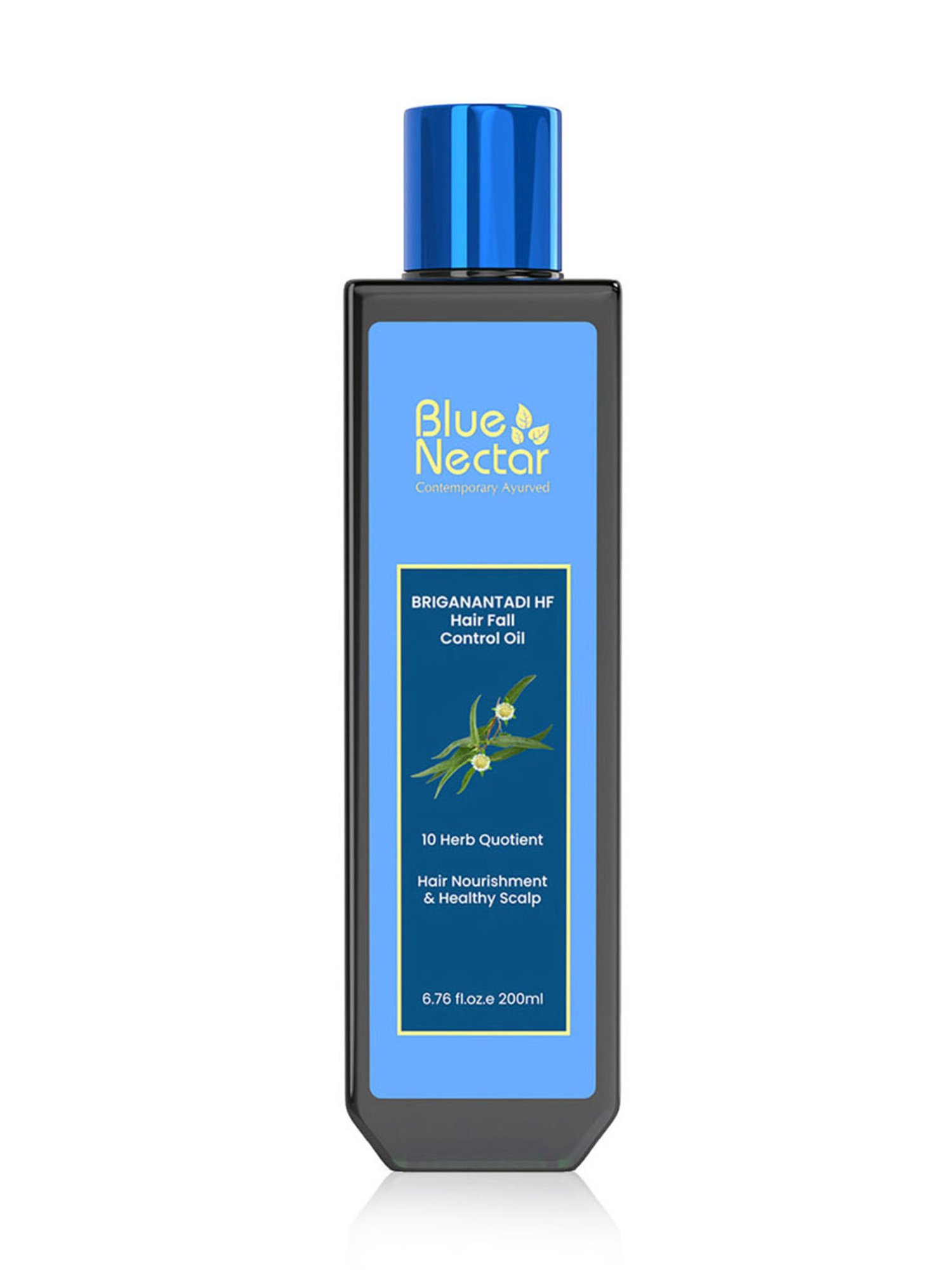 Blue Nectar Briganantadi Hair Fall Control & Healthy Scalp Oil - 200 ml
