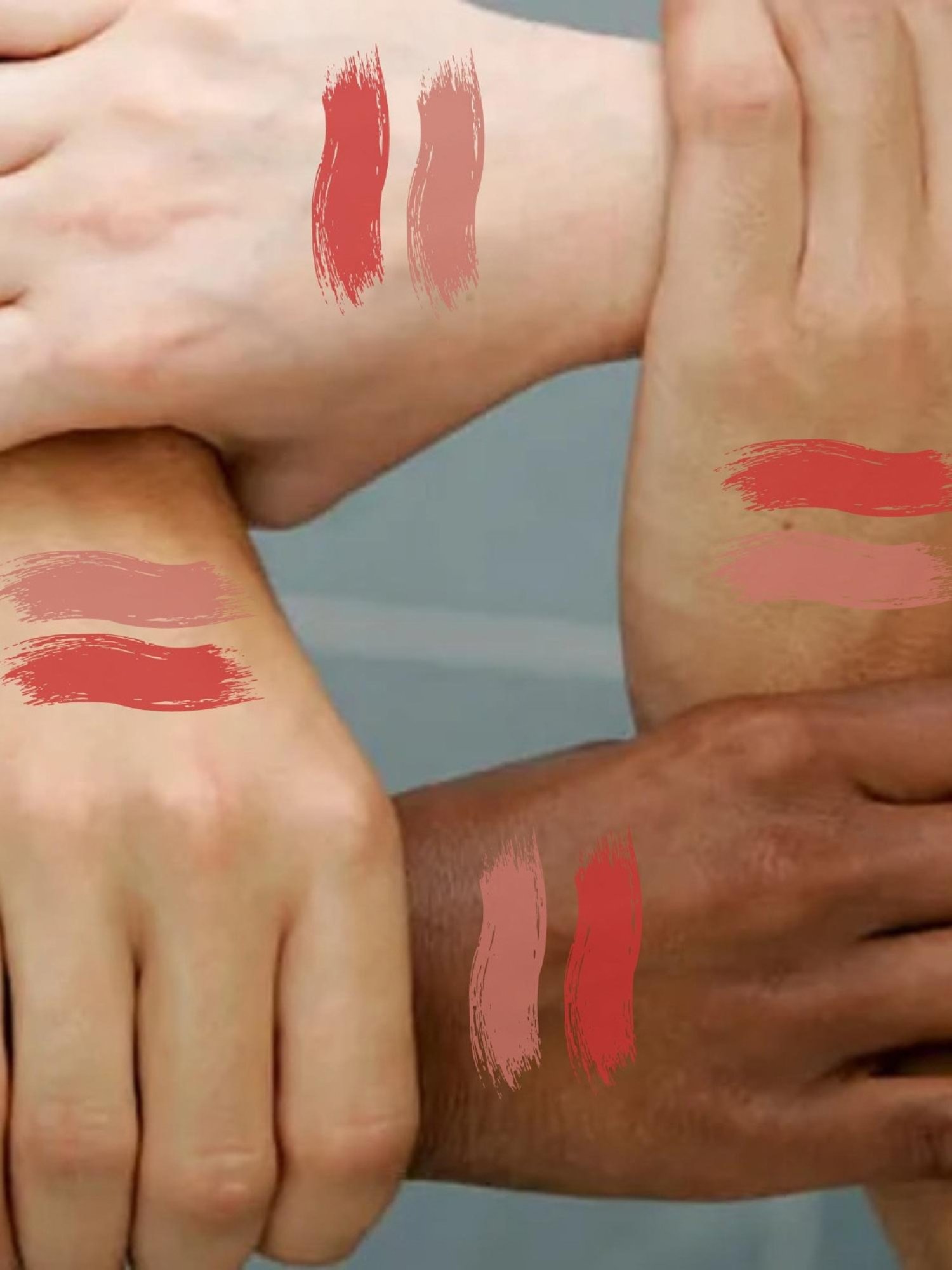 KINDED Liquid Lip Colour 03 Vermilion Red & 10 Perfect Nude Combo