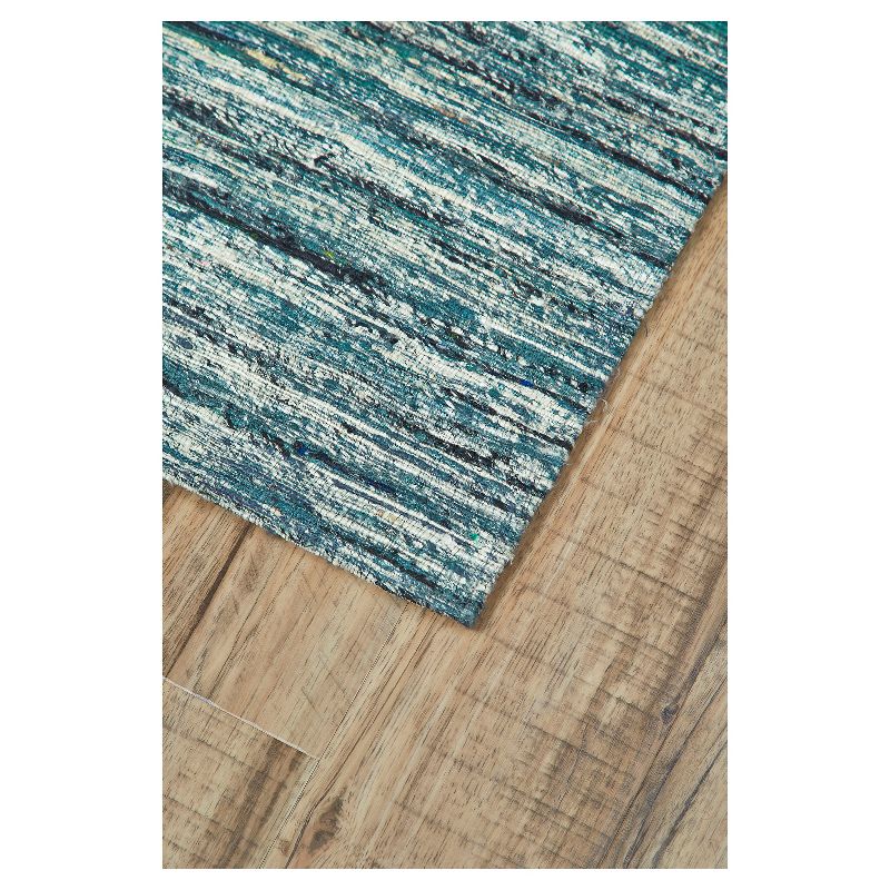 2'X3' Thin Stripe Woven Accent Rugs Gray - Weave & Wander