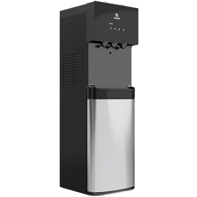 Avalon Bottom Loading Water Cooler and Dispenser - Silver