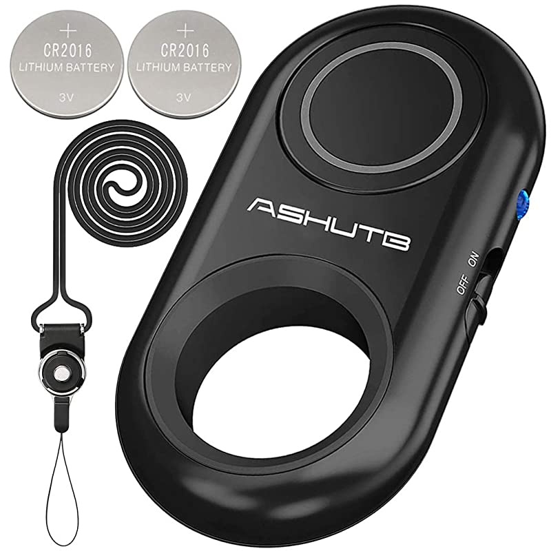 Bluetooth Remote Shutter for iPhone Android Camera Wireless Remote Control Selfie Button for iPad iPod Tablet HD Selfie Clicker for Photos Videos Black