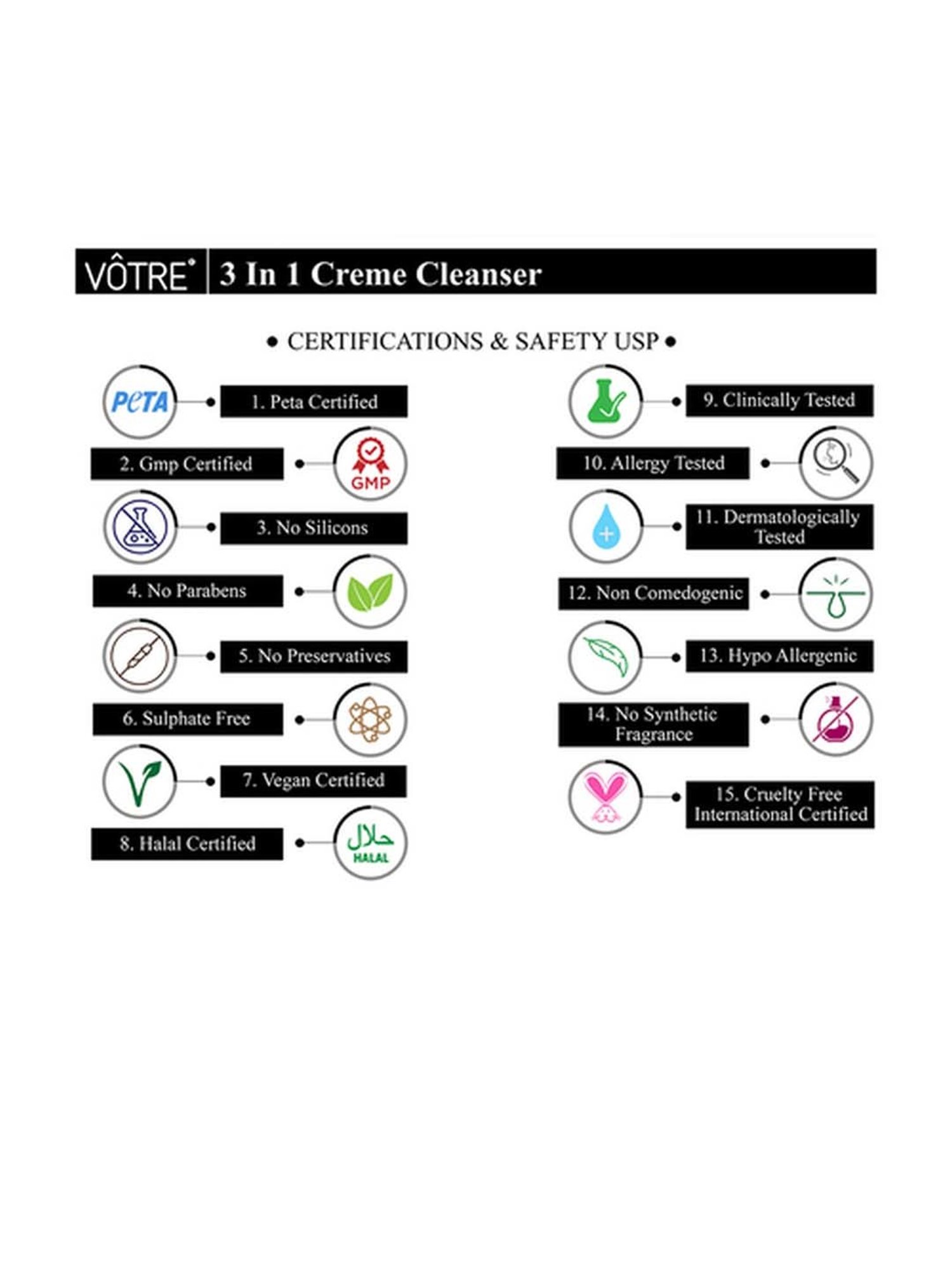 Votre 3 In 1 Crme Cleansor - 30 gm