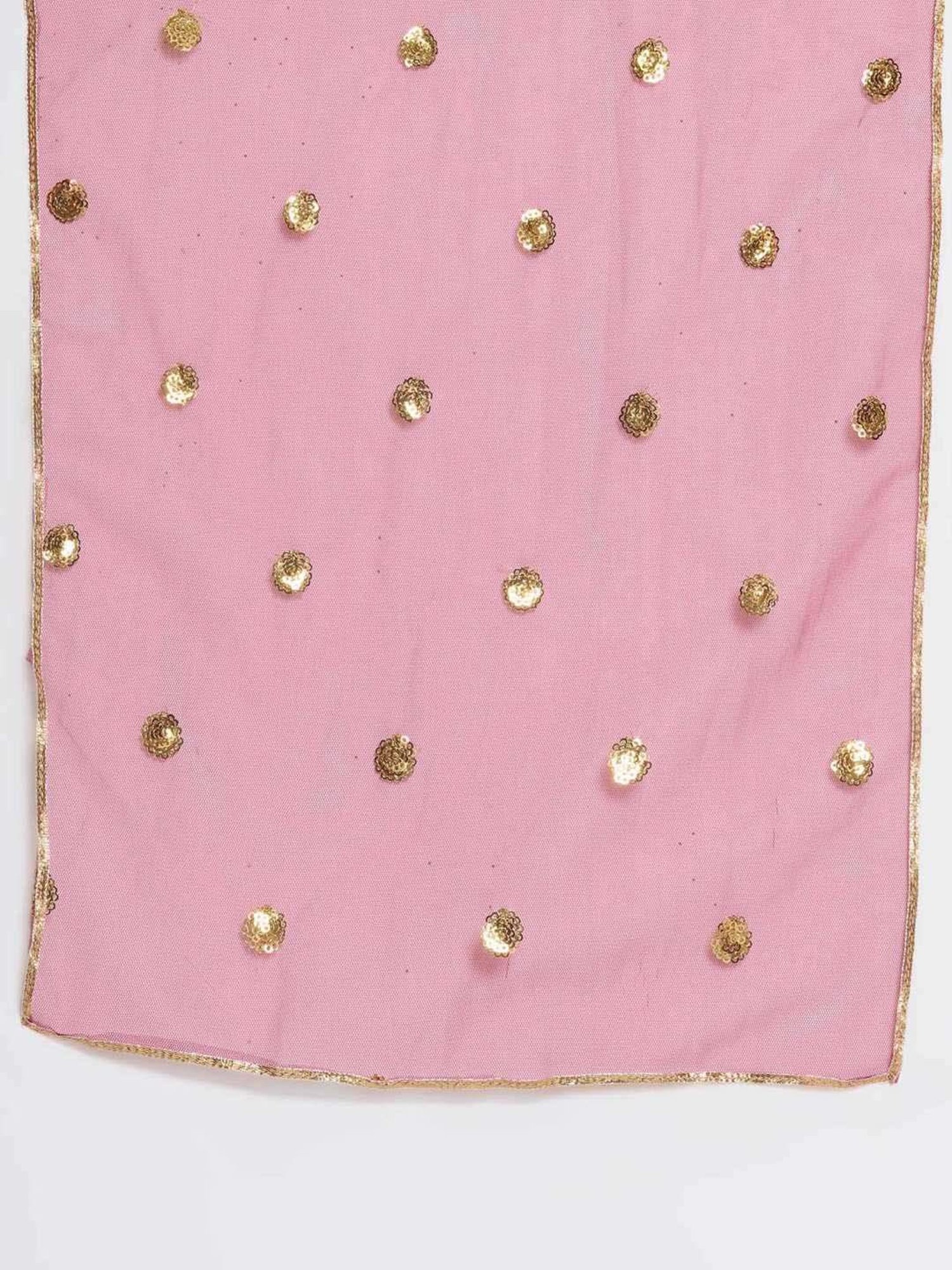 Little Bansi Maroon & Gold Cotton Embroidered Kurta Set